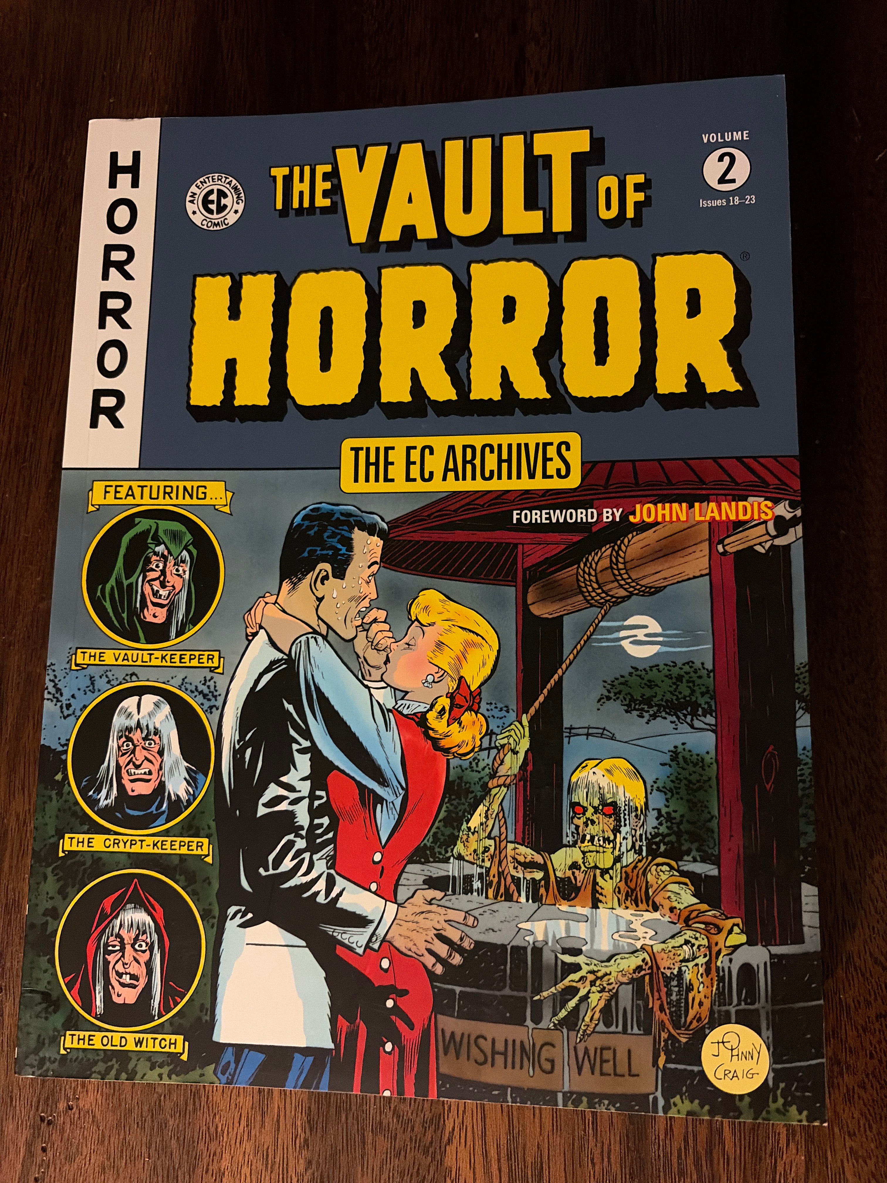 The Vault of Horror Volumes 1-4 Dark Horse Graphic Novels