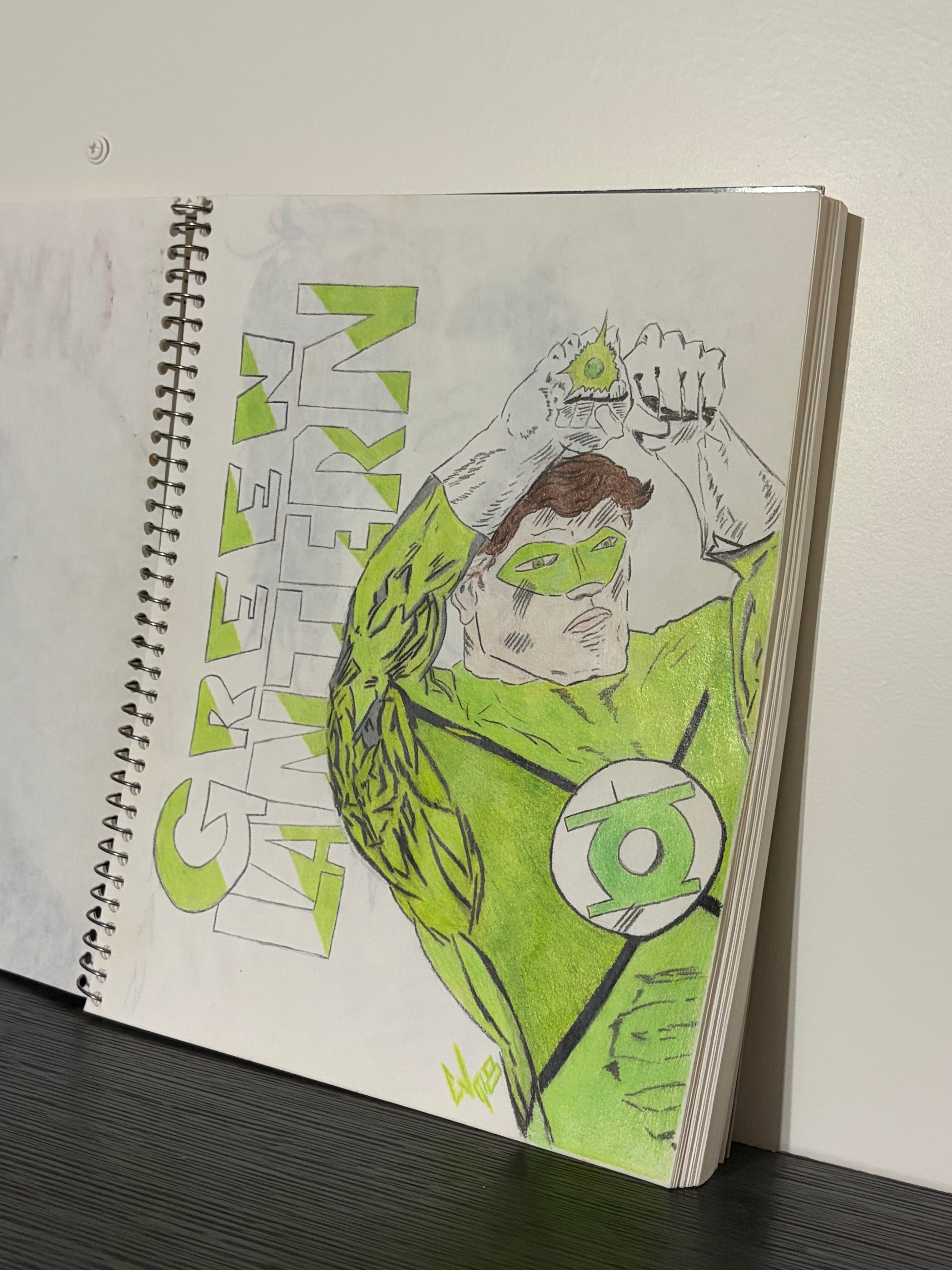 artist hand-signed prints of dc comics inspired cover swipe drawings