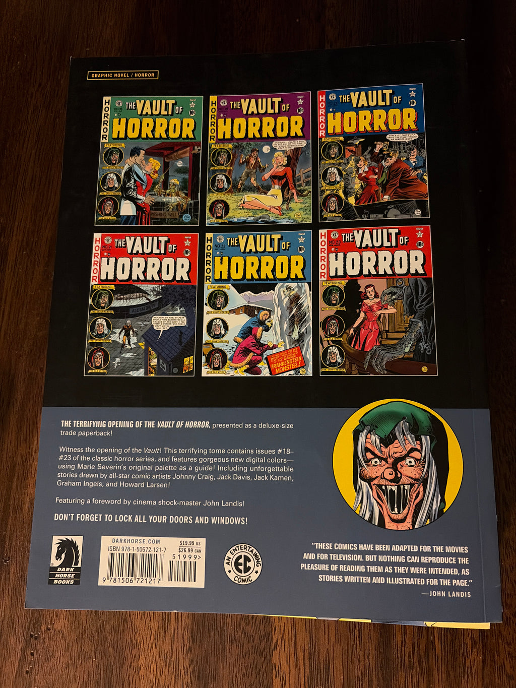 The Vault of Horror Volumes 1-4 Dark Horse Graphic Novels