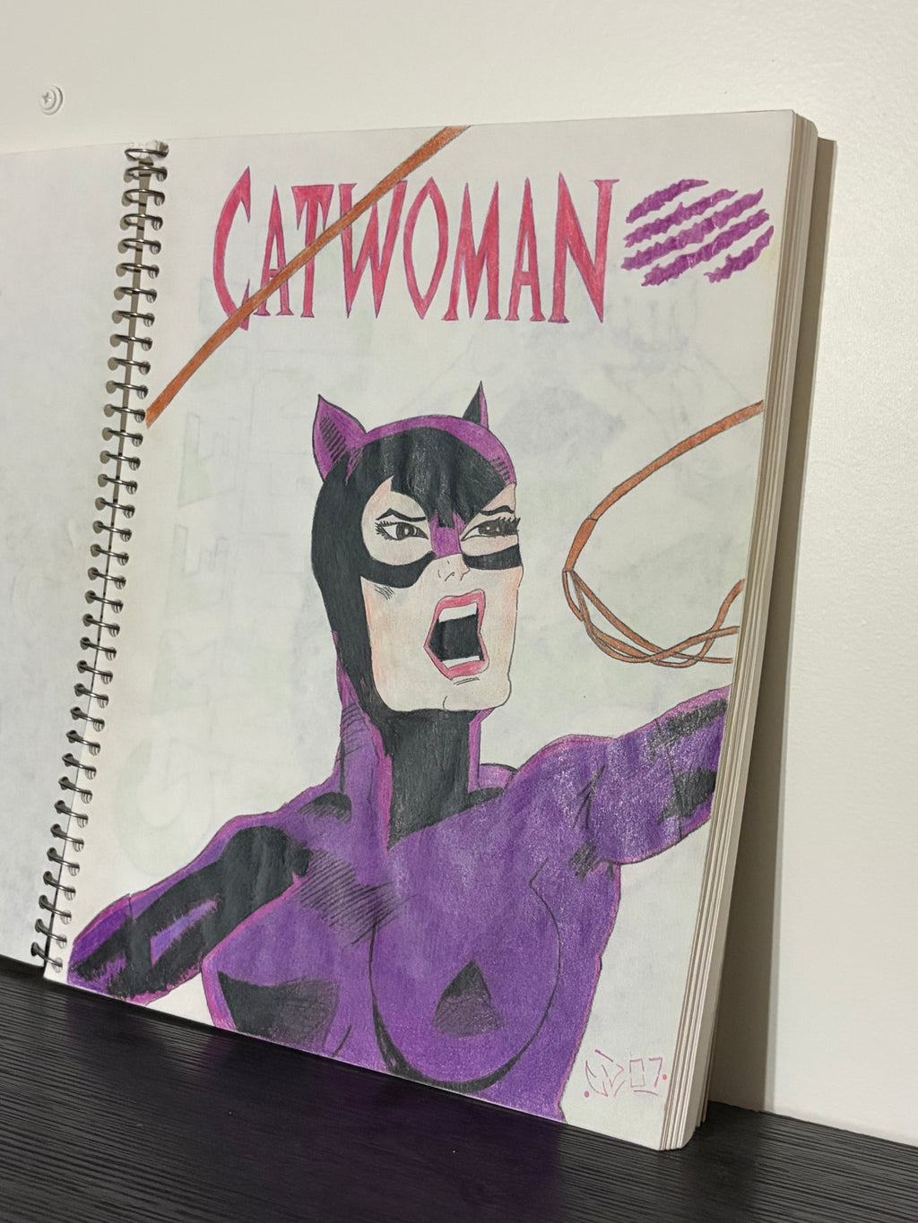 artist hand-signed prints of dc comics inspired cover swipe drawings