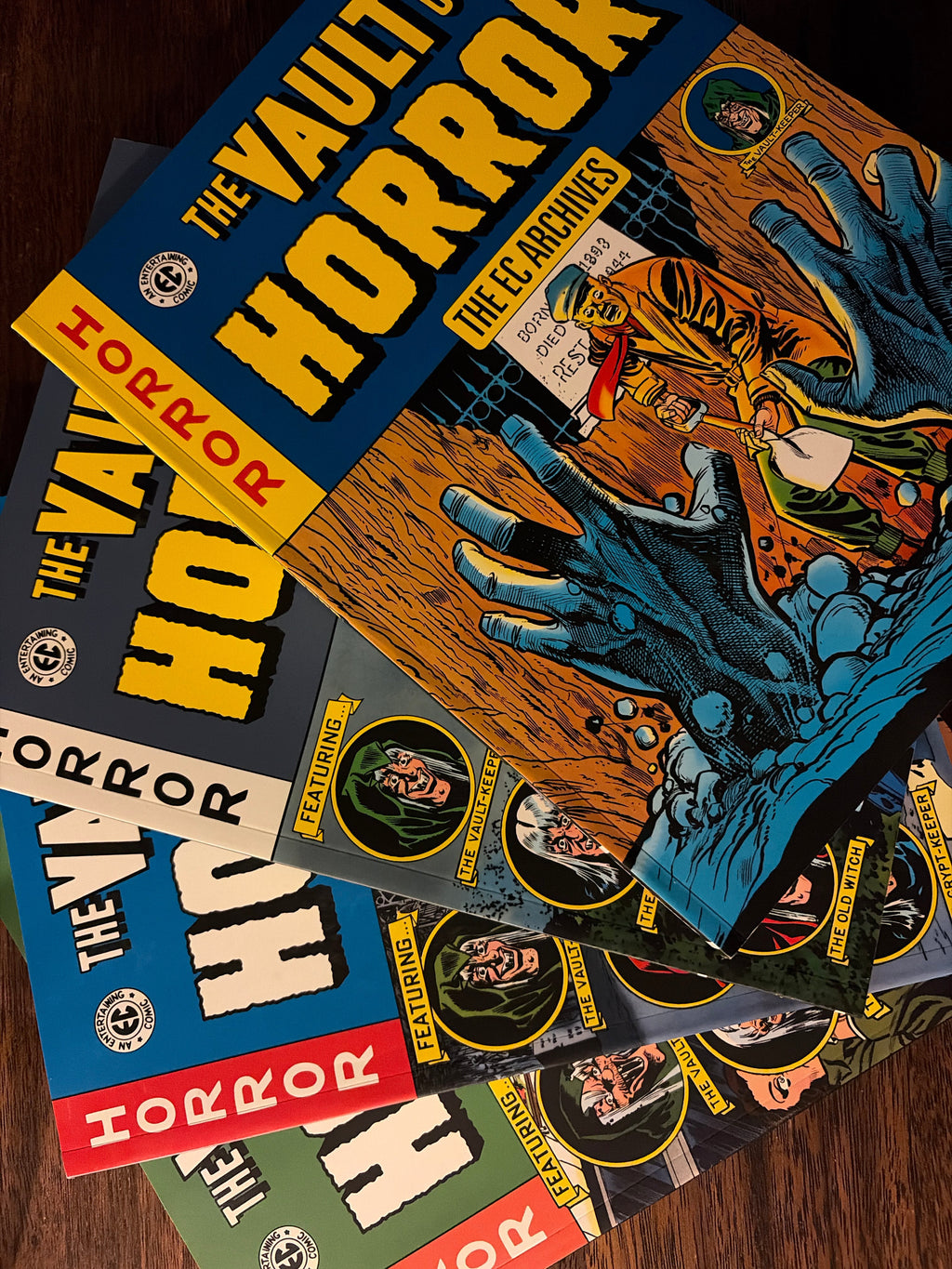 The Vault of Horror Volumes 1-4 Dark Horse Graphic Novels