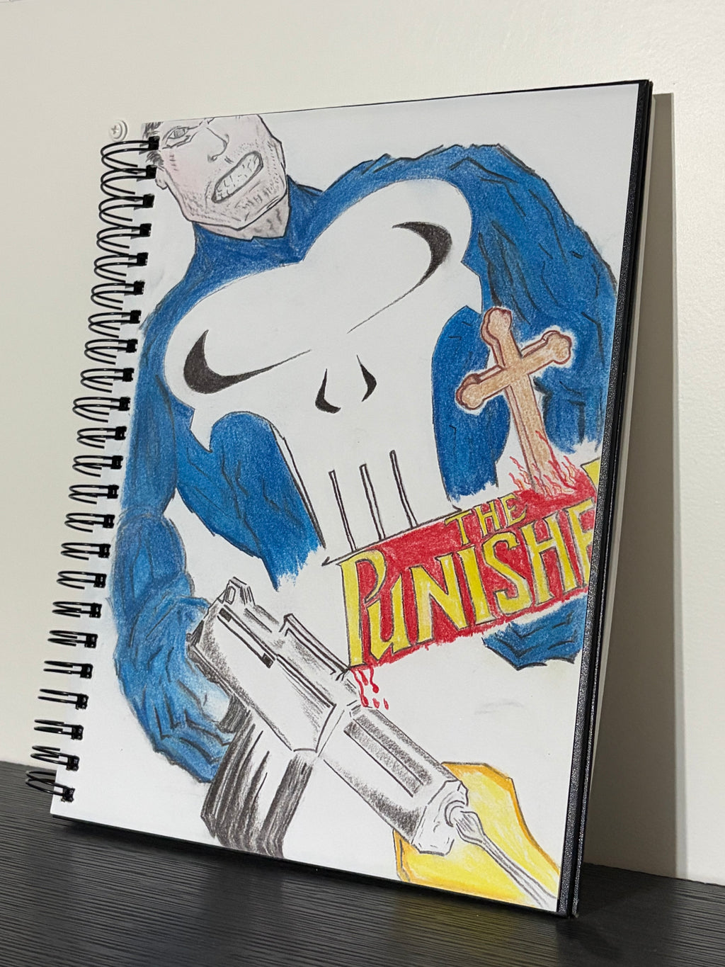 artist hand-signed prints of marvel comics inspired cover swipe drawings