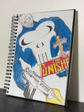 artist hand-signed prints of marvel comics inspired cover swipe drawings