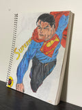 artist hand-signed prints of dc comics inspired cover swipe drawings