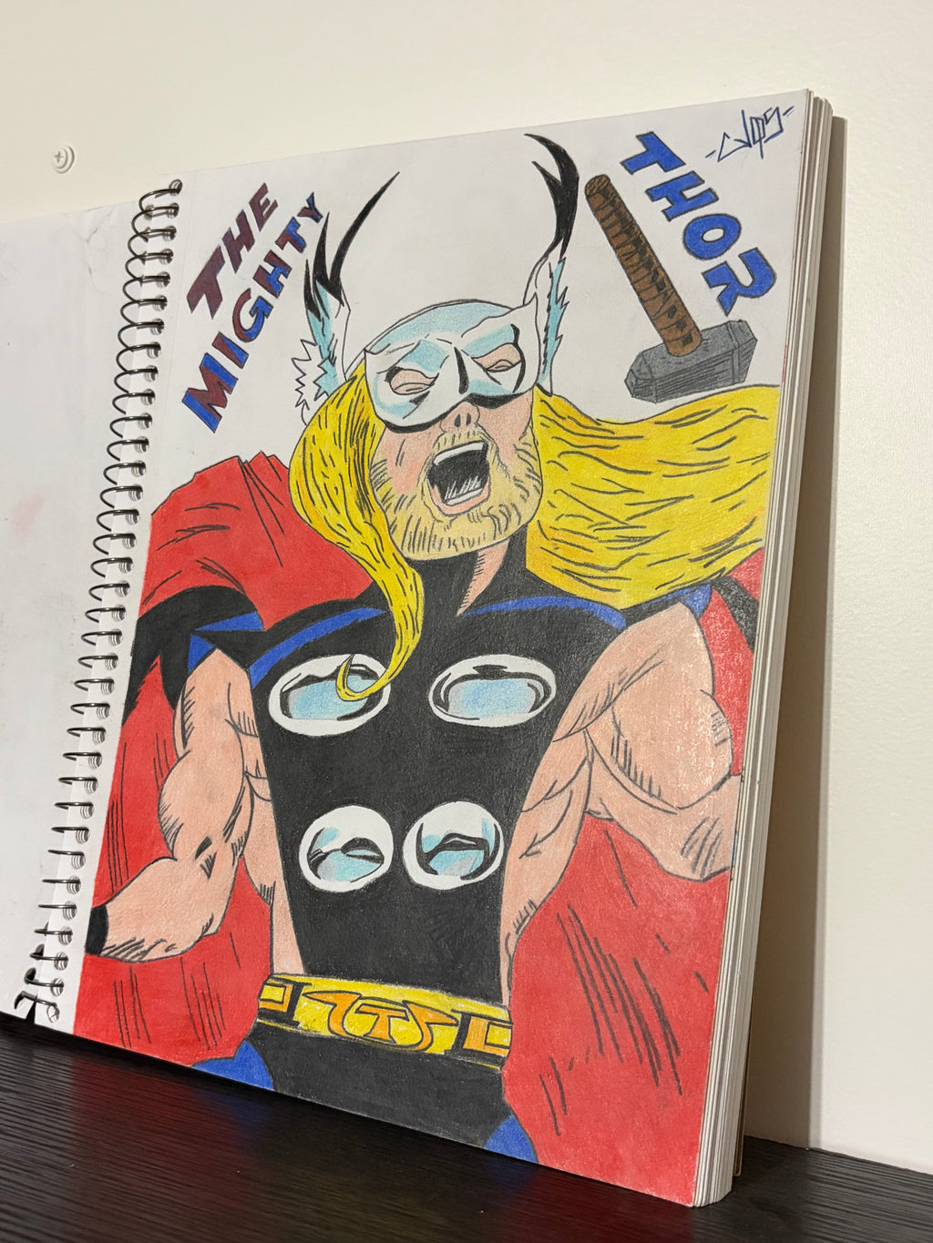 artist hand-signed prints of marvel comics inspired cover swipe drawings