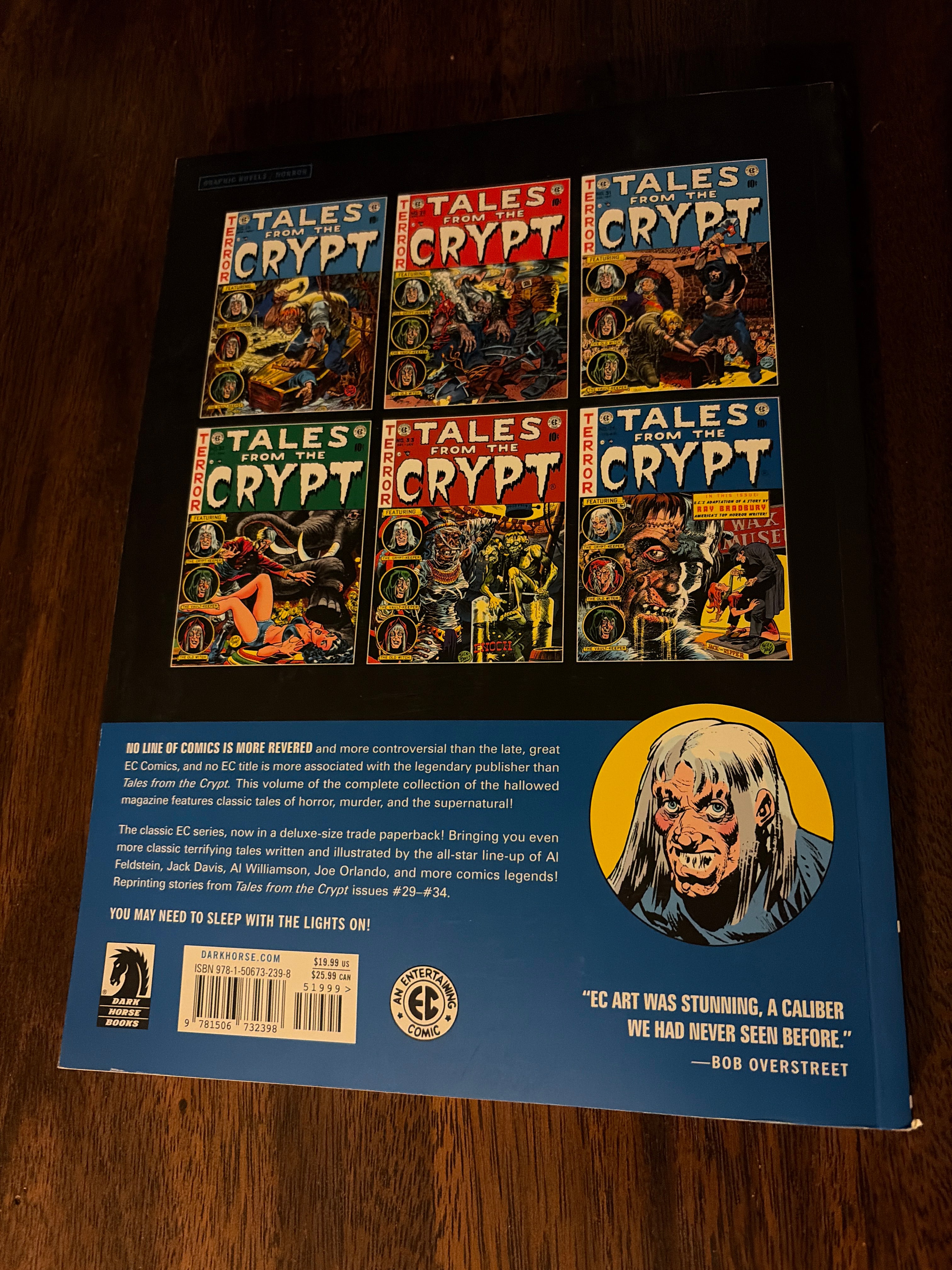 Tales From The Crypt Volumes 1-3 Dark Horse Graphic Novels