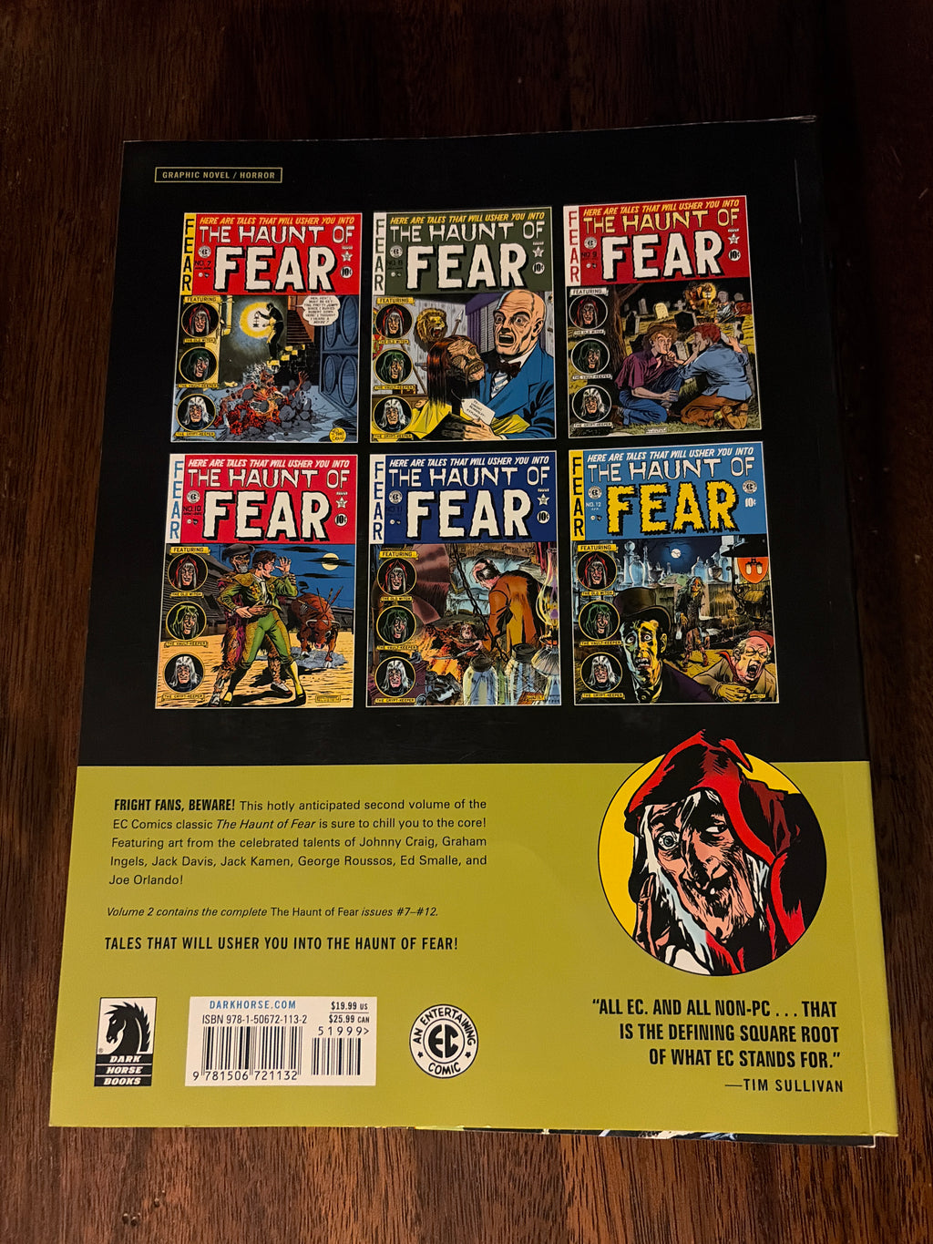 The Haunt of Fear Volumes 1-4 Dark Horse Graphic Novels