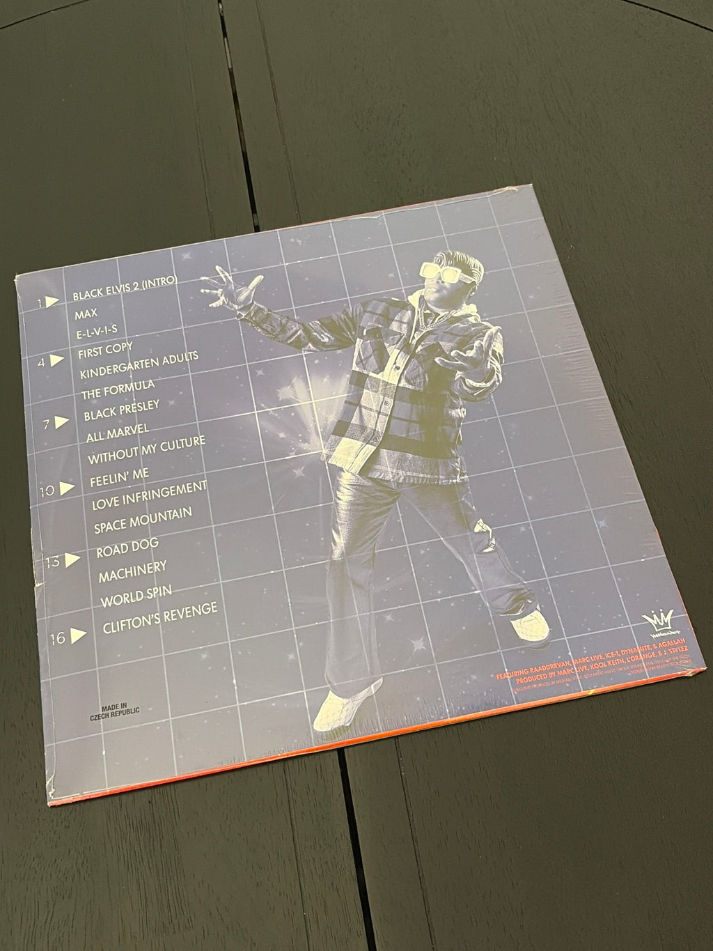 KOOL KEITH - BLACK ELVIS 2 - Electric Orange LP