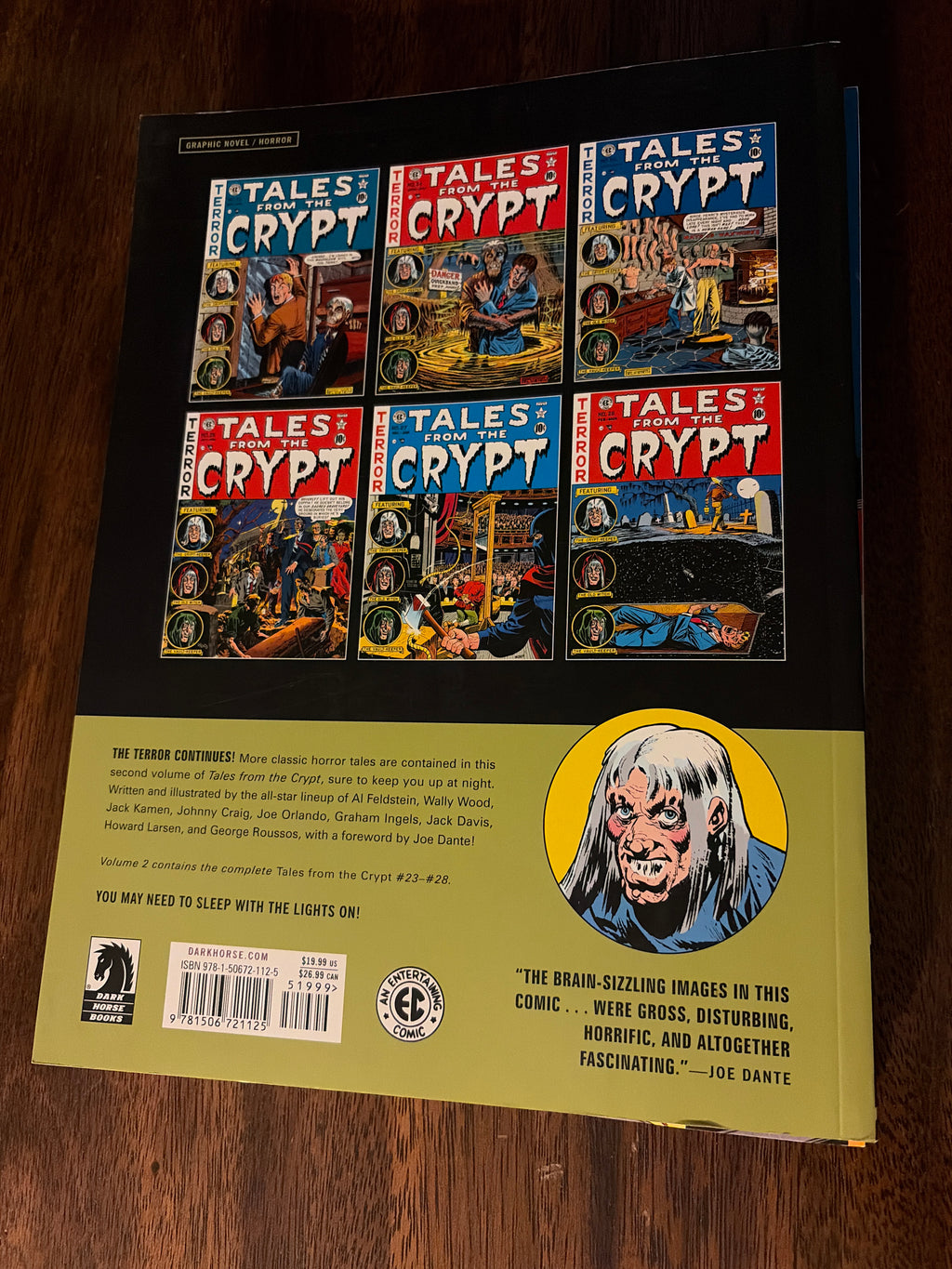 Tales From The Crypt Volumes 1-3 Dark Horse Graphic Novels
